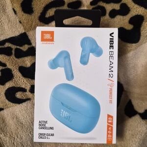 JBL Vibe Beam 2 True Wireless Earbuds - Light Blue